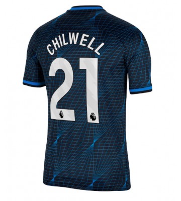 Chelsea Ben Chilwell #21 Replica Away Stadium Shirt 2023-24 Short Sleeve